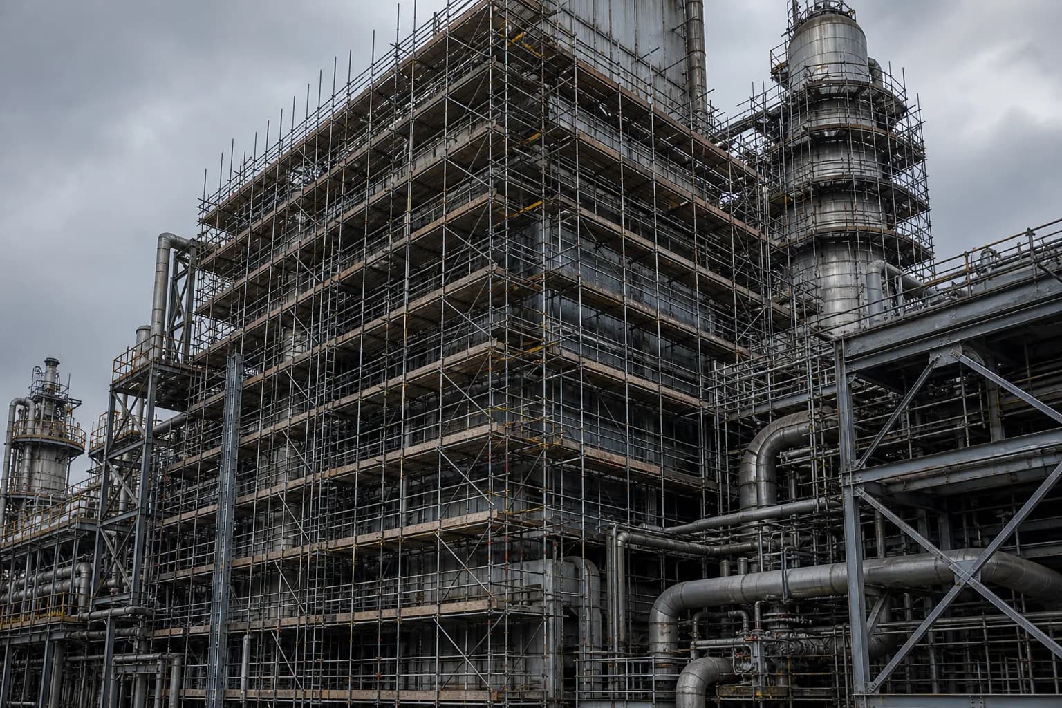 Industrial Scaffolding by Craig Test